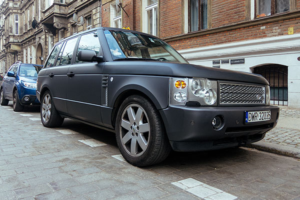 Land Rover - szary mat